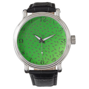 Green Bull Ants Design, Wrist Watch