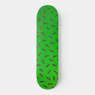 Green Bull Ants Swarming, Skateboard