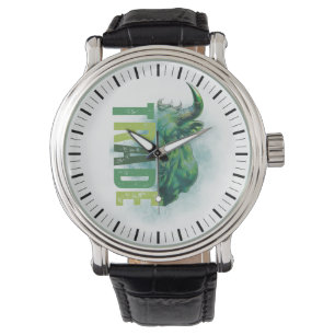 Green bull Trade Design Watch