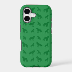 Green bulldog pattern