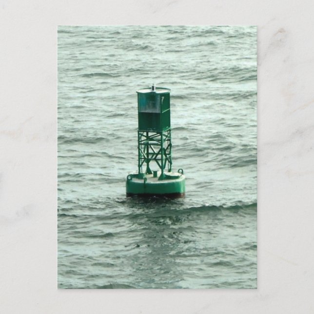 Green Buoy Postcard (Front)