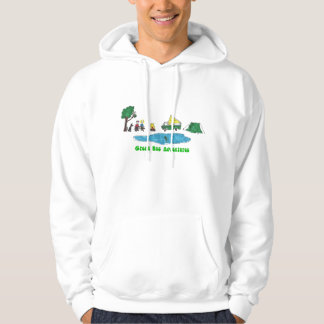 Green Bus Adventures Camping Hoodie