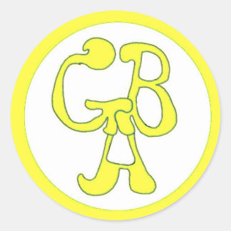 Green Bus Adventures - GBA - Yellow Sticker