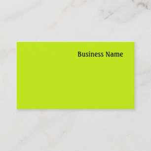 Green Business Card