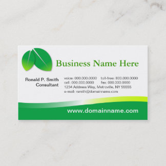 Green Business Card