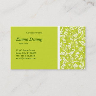 Green Business Card