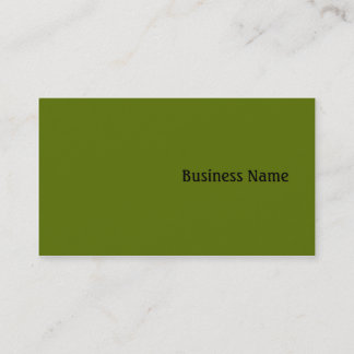 Green Business Card