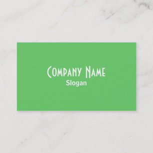 Green Business Card