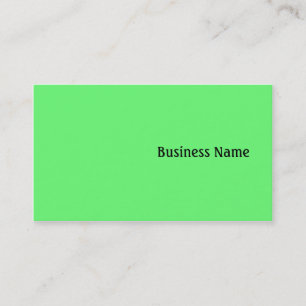 Green Business Card