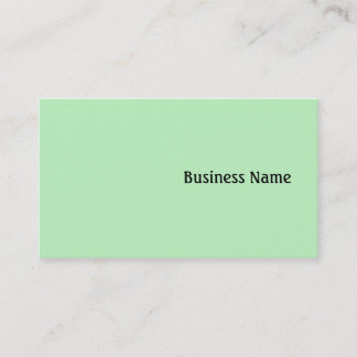Green Business Card