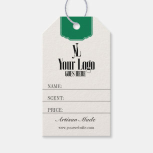 Green Business Logo Artisan Made Price Tag