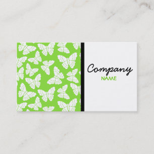 Green Butterflies Business Card