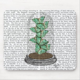 Green Butterflies in Bell Jar 2 Mouse Mat