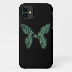 green butterfly iPhone 11 case