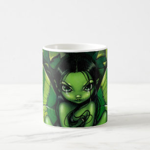 "Green Butterfly Fantasy" Mug