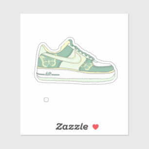 green butterfly sneakers jordan costume 