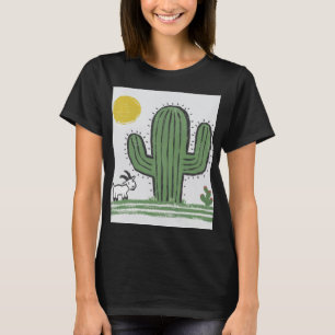 Green cactus t-shirt