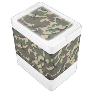 Green Camo, 24 Can Cooler Igloo Cool Box