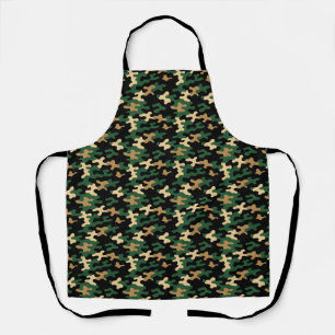 Green Camo Apron
