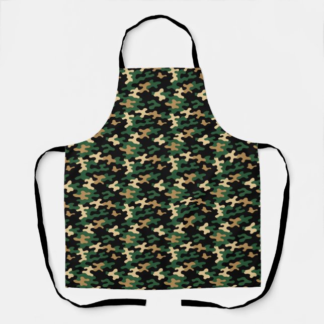 Green Camo Apron (Front)