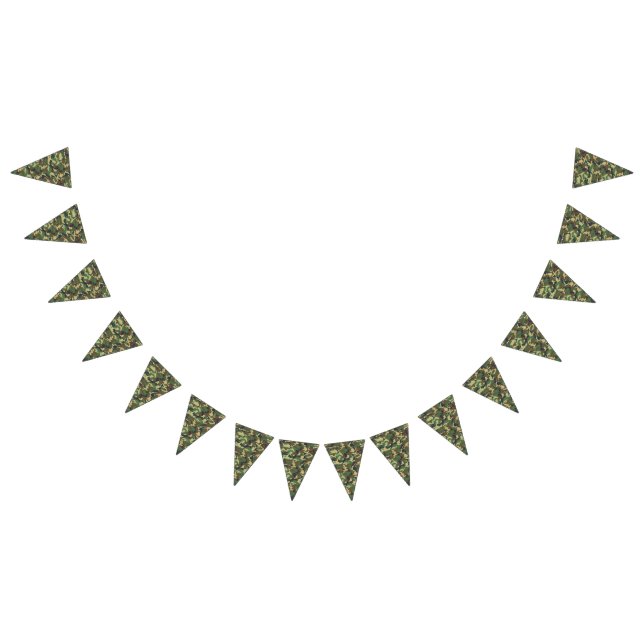 Green Camo | Camouflage Hunter Love Bunting (All)