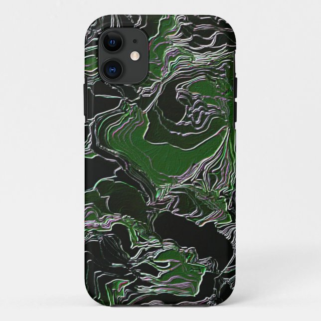 Green Camo   Case-Mate iPhone Case (Back)