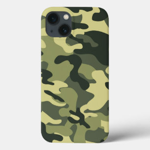 Green Camo iPhone 13 Case