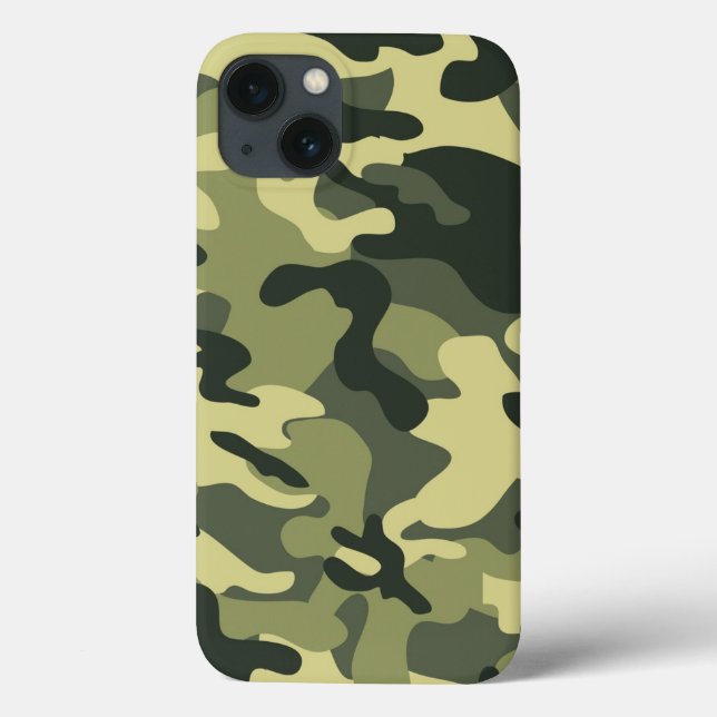 Green Camo Case-Mate iPhone Case (Back)