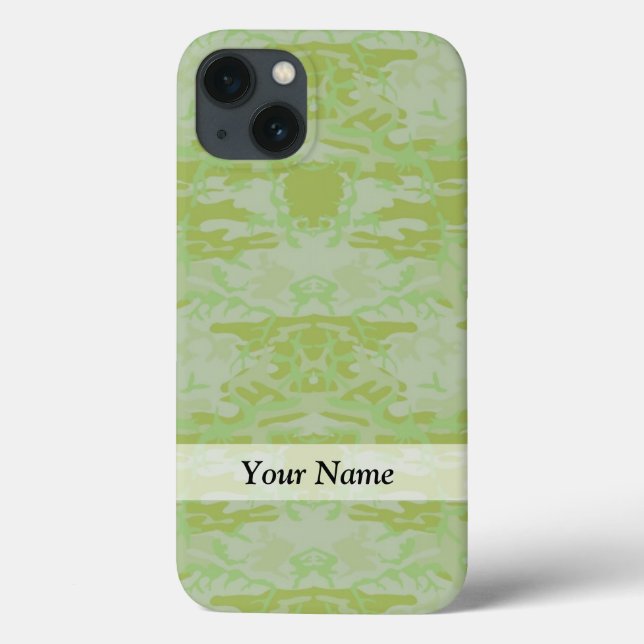 Green camo Case-Mate iPhone case (Back)