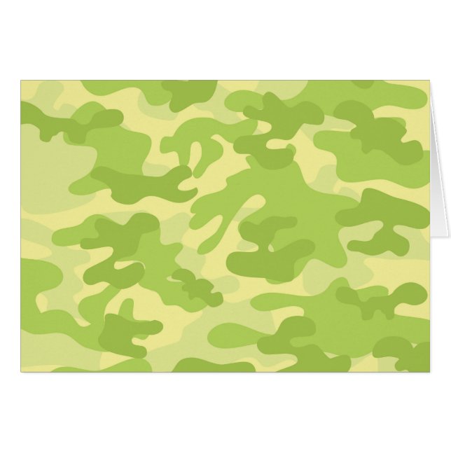 Green Camo Design (Front Horizontal)