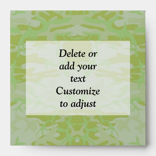 Green camo envelope (Front)