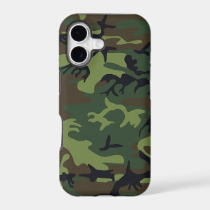 Green Camo iPhone 5S Shell w/ID,Credit Card Holder