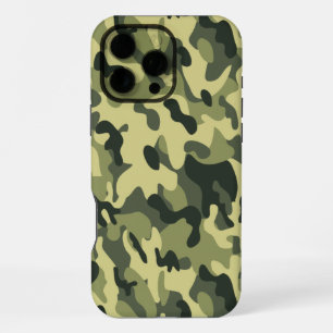 Green Camo iPhone 16 Pro Max Case