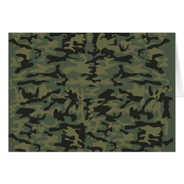 Green camo pattern (Front Horizontal)