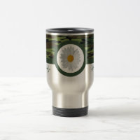 Green Camo Travel Mug