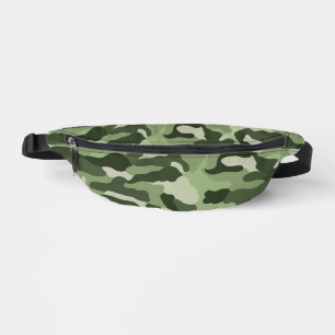 Green Camouflage Bum Bags