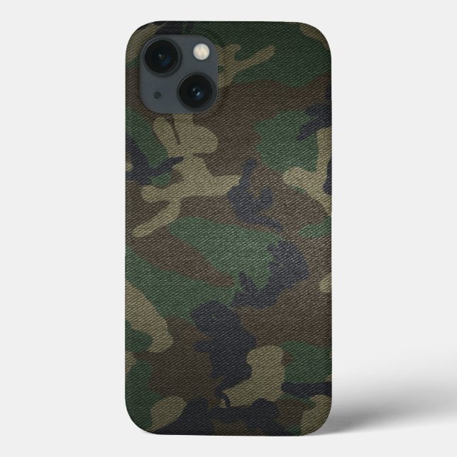 green camouflage Case-Mate iPhone case (Back)