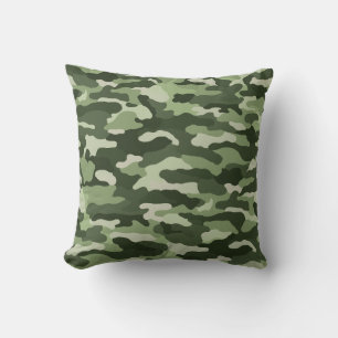 Green Camouflage Cushion