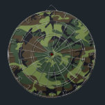 Green camouflage Dart Board<br><div class="desc">Green camouflage Dart Board. Trailer park,  white trash,  hick,  redneck,  hillbilly,  Country,  funny t-shirts,  sweatshirts,  hats and more. Be sure to check out all our Funny designs at Method77.com.</div>