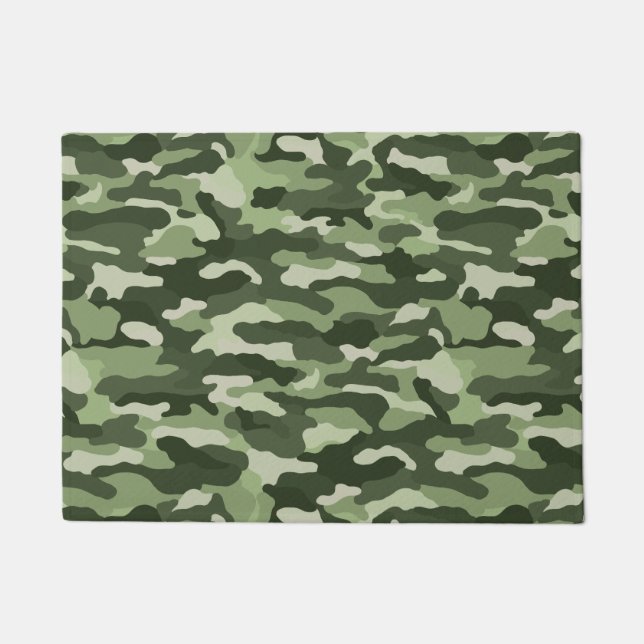 Green Camouflage Doormat (Front)
