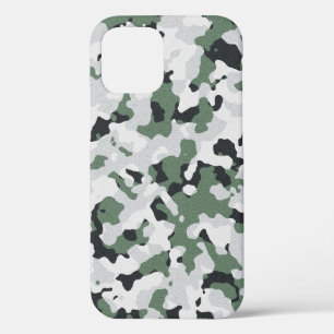 Green camouflage pattern Case-Mate iPhone case