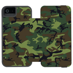 Green Camouflage Pattern, Military Pattern, Army Incipio Watson™ iPhone 5 Wallet Case