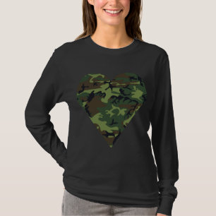 Green Camouflage Pattern, Military Pattern, Army T-Shirt