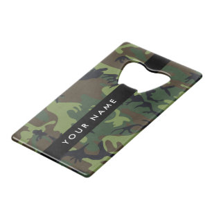 Green Camouflage Pattern, Your name, Personalise