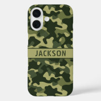 Green Camouflage Personalised