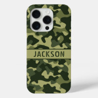 Green Camouflage Personalised