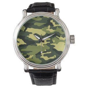 Green camouflage   Watch