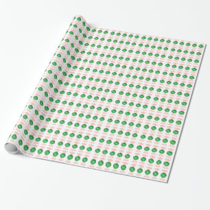 Green Candy Wrapping Paper