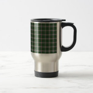 Green cape Breton tartan Travel Mug