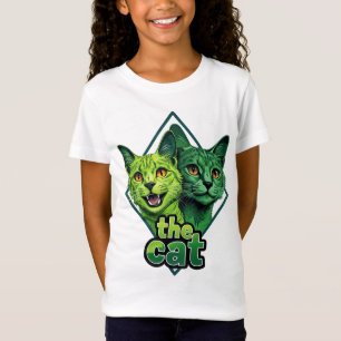 Green Cat Duo T-Shirt